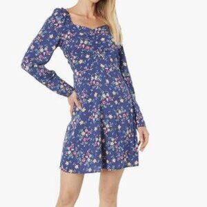 Bebe floral fit and flare dress